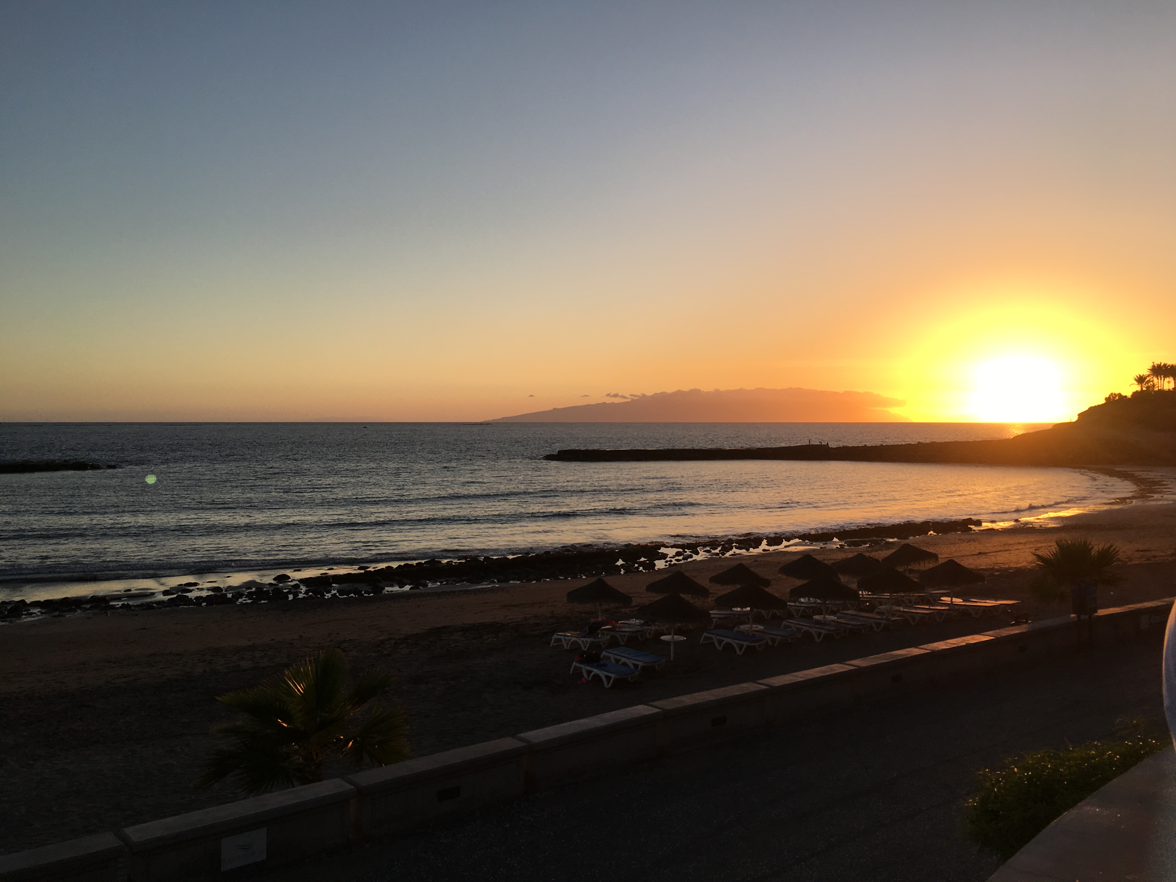 Perspectives From a Black Sand Beach in Tenerife