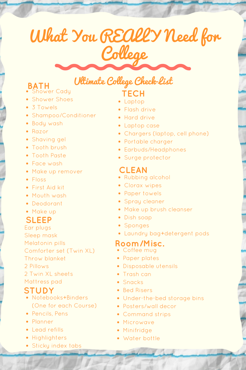 Ultimate College Dorm Room Checklist What You Actually Need